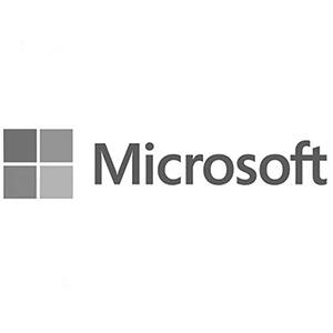 Microsoft Logo Greyscale -- Clients